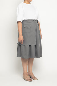 Recast Skirt in Grey