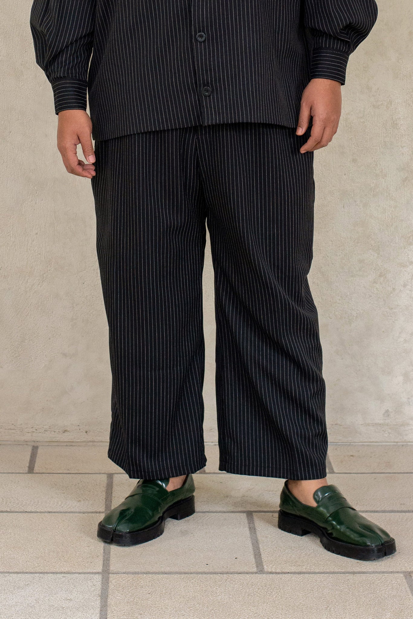 Eero Pants in Pinstripe