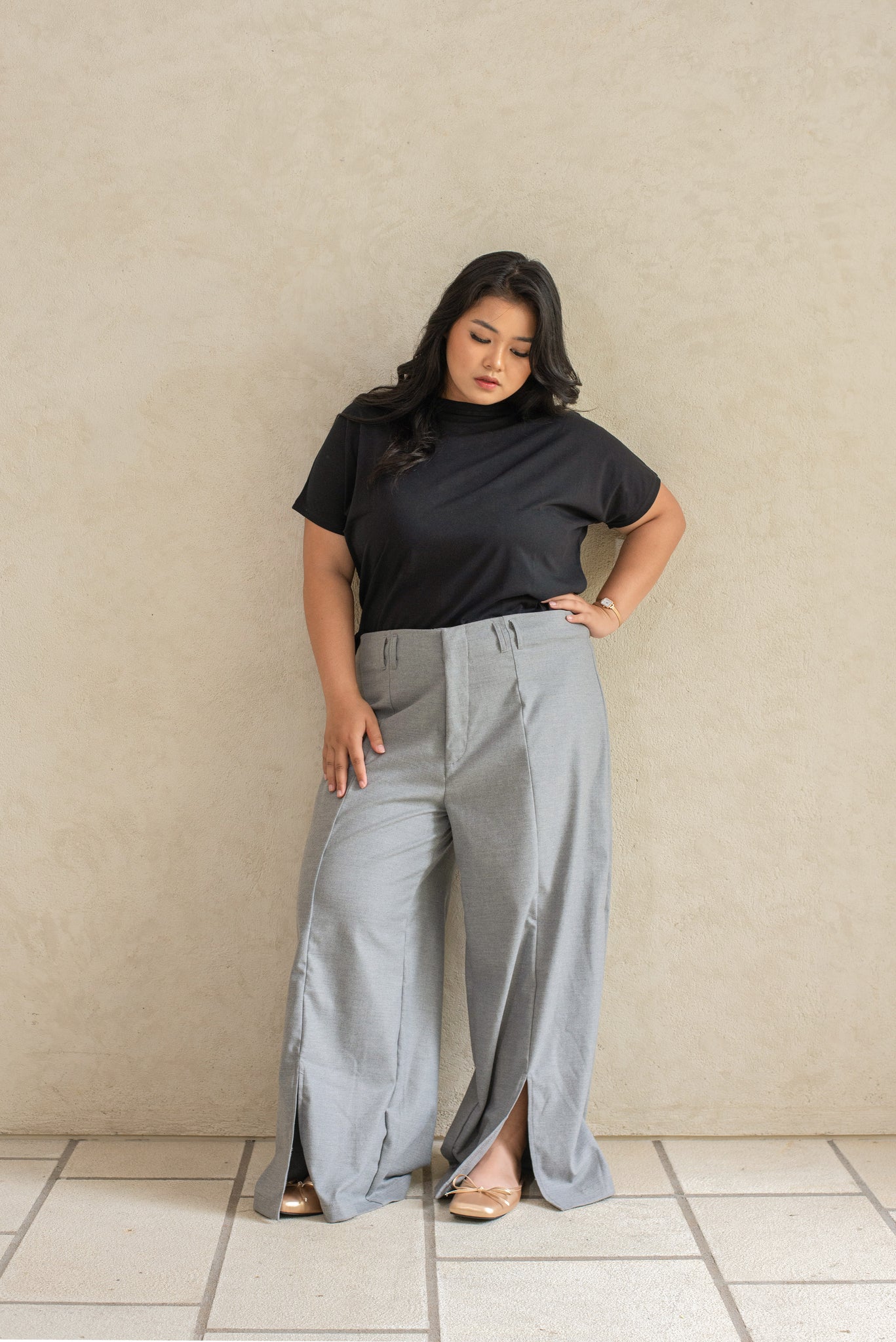 Zara Pants in Grey