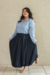 Sera Skirt in Navy