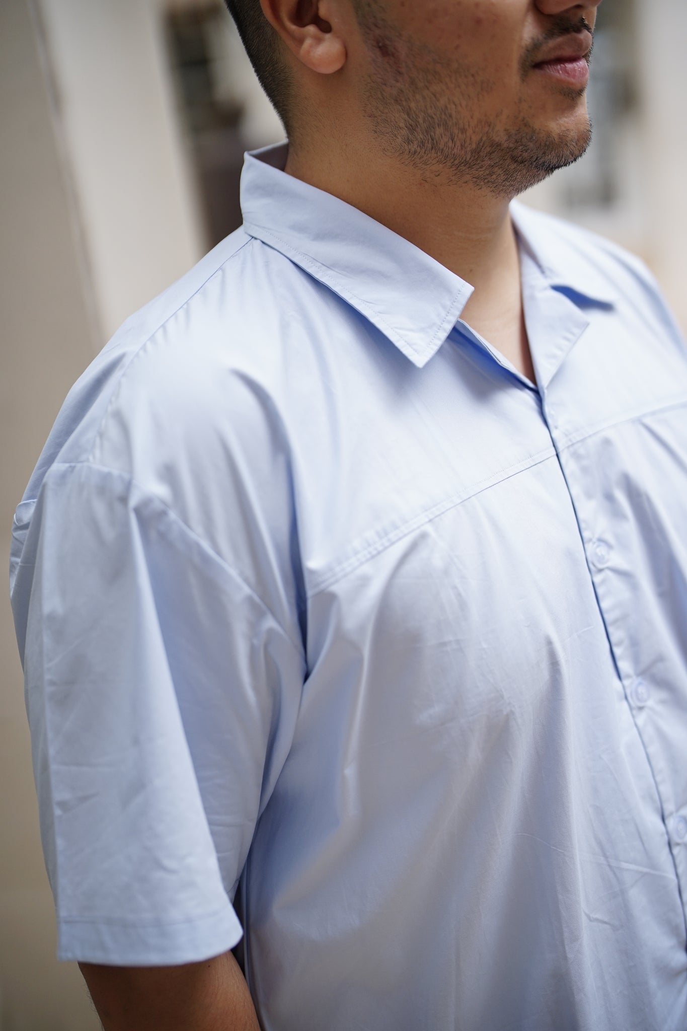 Nomad Shirt in Dusk Blue