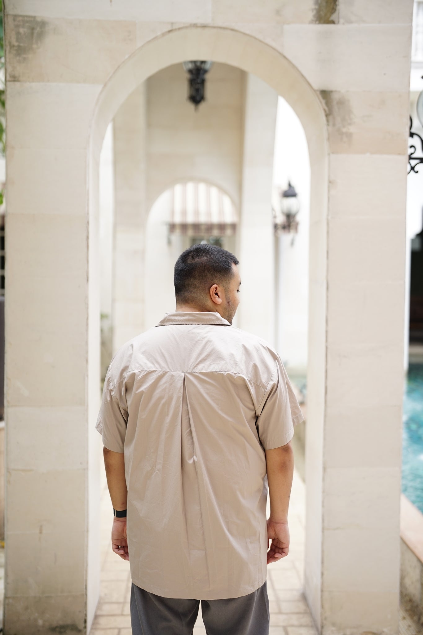 Nomad Shirt in Sandstone