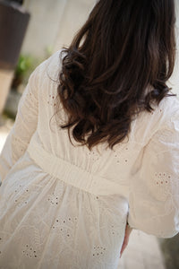 Sahara Dress in White