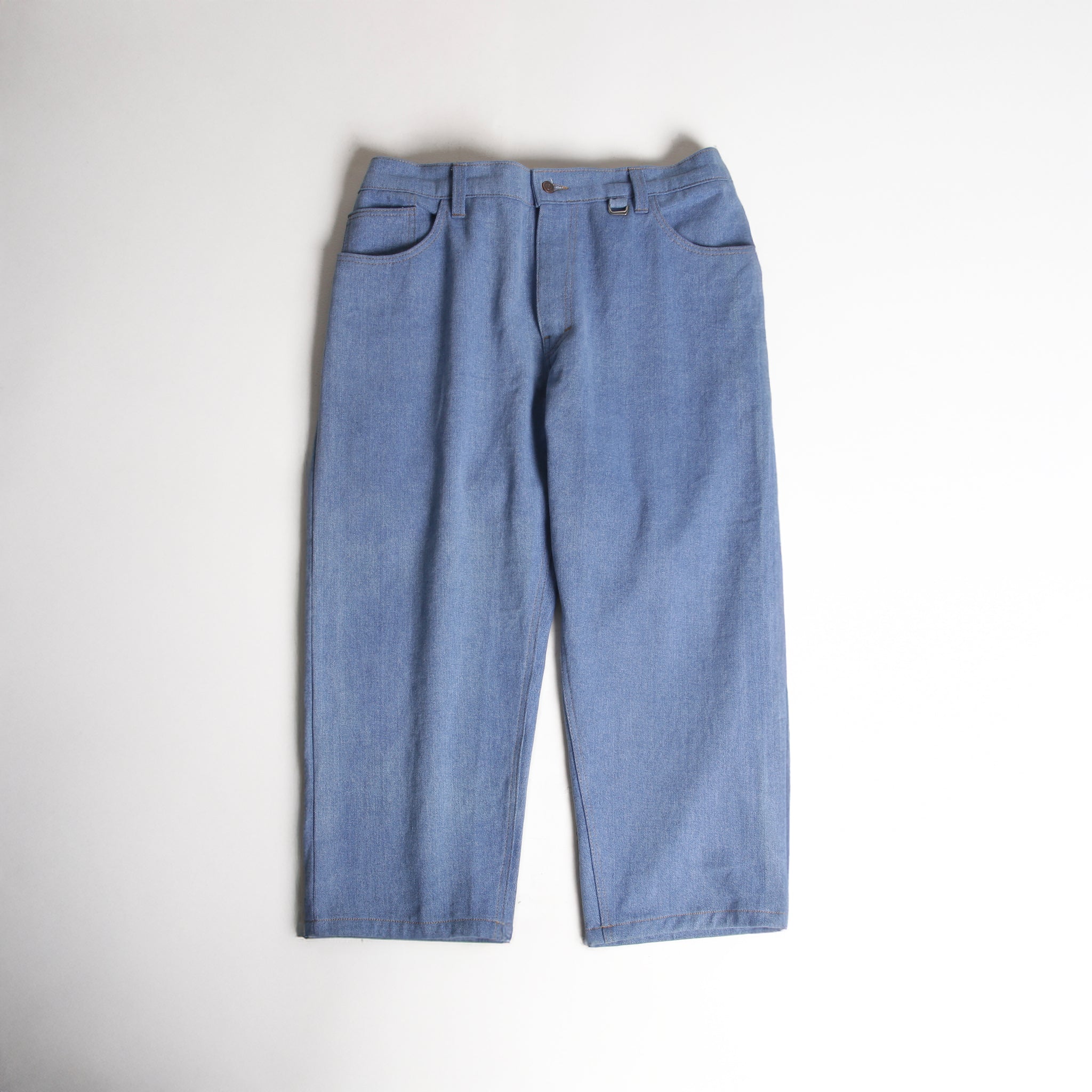 Ezra Denim Pants in Light Blue